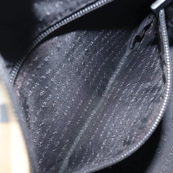 BURBERRY Nova Check Tote Bag PVC Beige Silver Auth - Picture 14 of 16